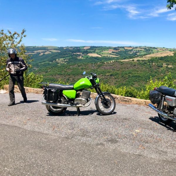 En balade itinéraire Vallée du Tarn, Point de vue Proximité Brousse le Château